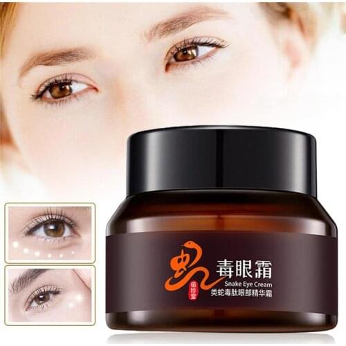 30g Snake-venom Eye Cream Lifting Firming Dark Circle Eyes Bags Fat Granule Removal Relax Smooth Nourishing Eye Care Cream