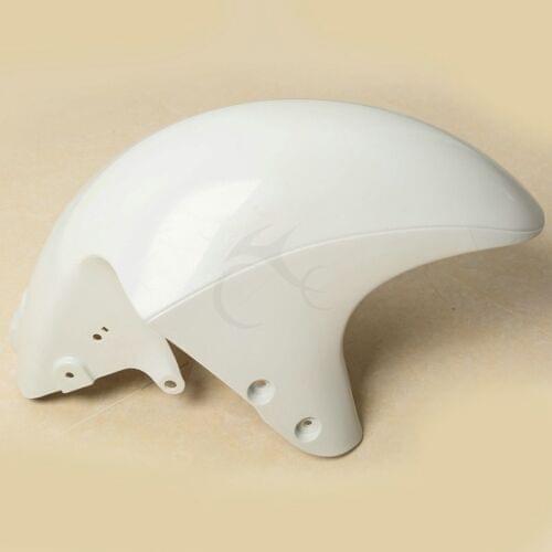 Motorcycle ABS Unpainted White Front Fender Cowl For SUZUKI HAYABUSA GSXR1300 2008-2019 09 10 11