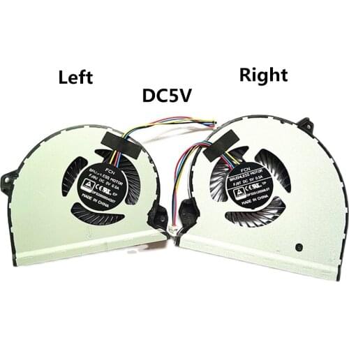 Laptop CPU/GPU cooling Fan for Asus ROG Strix GL702 GL702VM S7VM GL702VMK GL702VML DFS2000054Q0T-FJ9U DFS551205ML0T-FJ9T