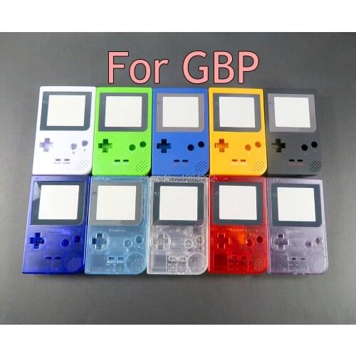 20sets Game Replacement Case Plastic Shell Cover for Gameboy Pocket Game Console for GBP Console Case housing