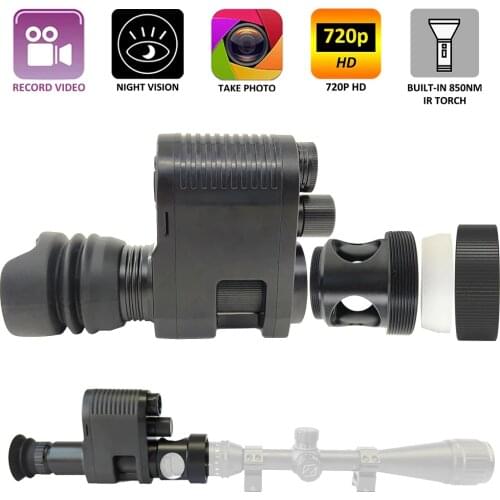 Night Vision Scope Sight Megaorei 3 Digital Infrared Monocular Night-vision Sight Anti-shock Riflescope Hunting