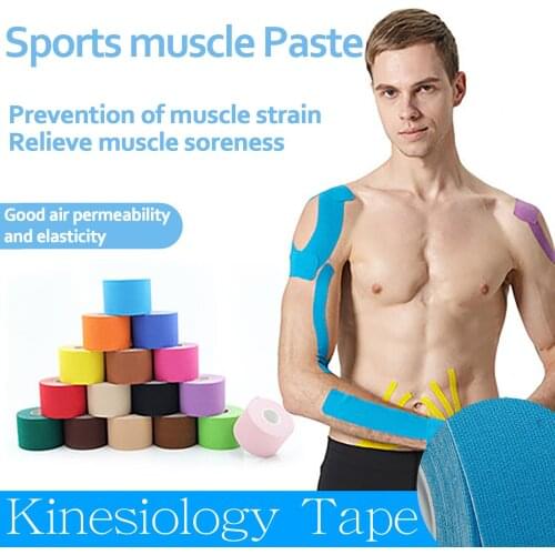 Self Adhesive Bandage Vet Wrap Tape Breathable Athletic Cohesive Bandages First Aid For Pets Sports Protection Elastic Knee Pads