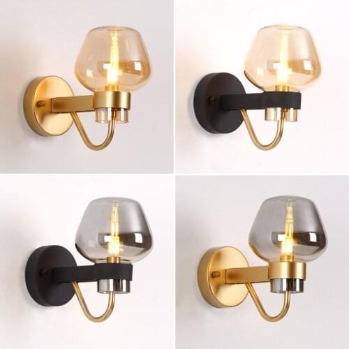 Modern Led Wall Lamp Nordic Mirror Light for Bedroom Bedside Lamp Home Corner Lamp Indoor Decoration Lighting Wall Light