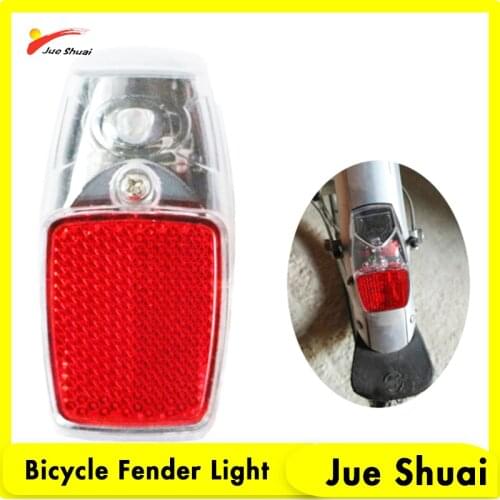 LED Bike Fender Light Bicycle Rear Mudguard Light Red Safety Warning Road Bike MTB Bicycle Taillight Lamp Bike Accessories