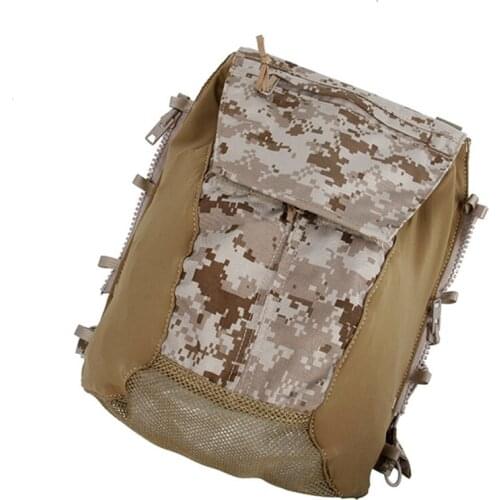 TMC3187 Tactical Zipper-on Panel Pouch Multicam Military Vest Plate Carrier Bag for Tactical Vest CPC AVS JPC2.0 Free Shipping