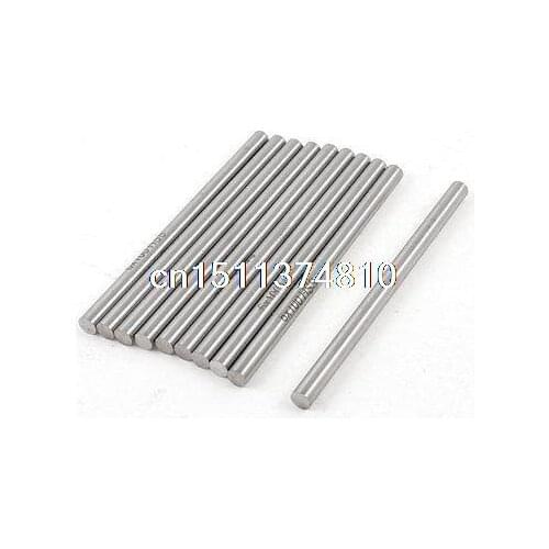 10 Pcs HSS High Speed Steel Round Turning Lathe Bars 6mm x 100mm
