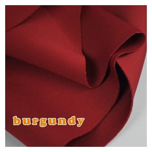 Thick Burgundy Stretch Spandex Fabric Knitted Fabric Jersey Fabric Skirt Jacket Sold By The Yard Free Shipping