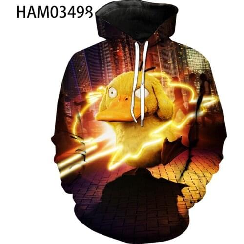 Hoodie 2021 spring and autumn new pet elf boy girl cartoon Sweatshirt 3D printing hip hop trend classic sweater