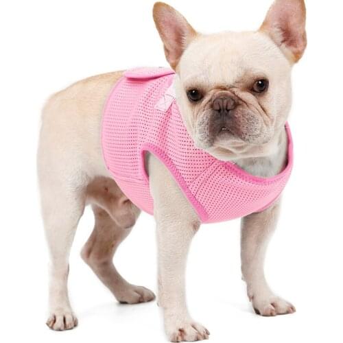 Ultra Light Breathable Mesh Dog Harness No Pull No Choke Adjustable Pet Harnesses Pet Traction Ropes