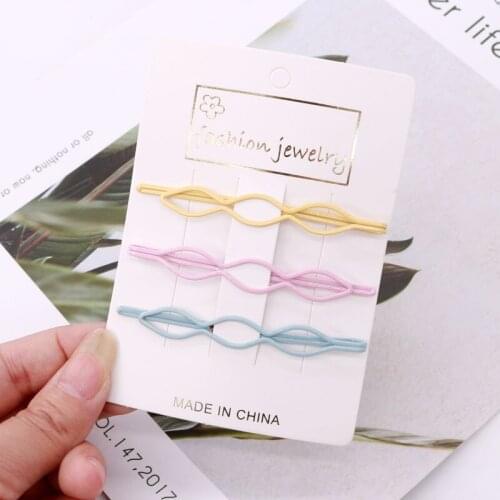 Fashion 100pcs/lot 7.5*10.4cm Hair Clip White Paper Card Hair Pins Accessories Jewelry Display Packing DIY Cards Tag Holder