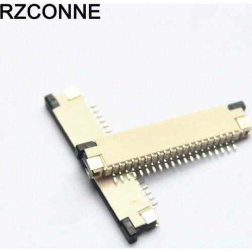 10pcs Bottom Port 20Pin 1.0mm Pitch FFC FPC Ribbon Sockets Connector for Flexible Flat Cable