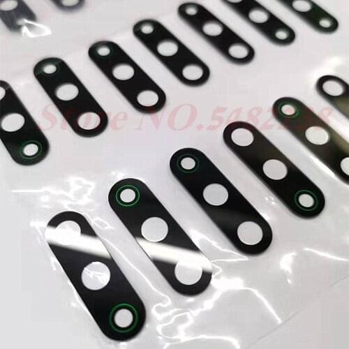 100pcs/lot 100% Original Back Camera Glass lens For OPPO A9 2020 Rear Camera lens Cover Case With stickers Replacement parts