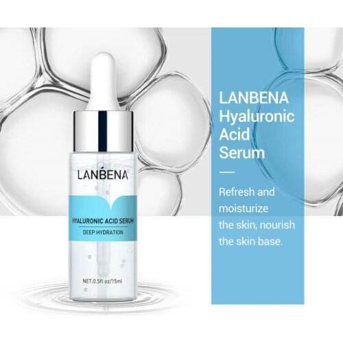 15ml Anti-Aging Face Serum Hyaluronic Acid Anti Wrinkle Serum Shrink Pore Essence Moisturizing Skin Care Repair Whitening