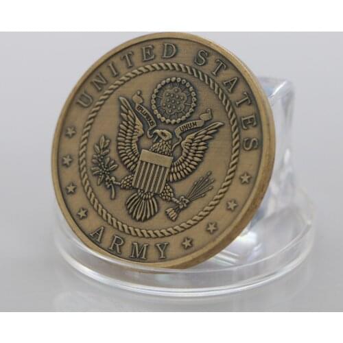 Bronze Plated American Military Challenge Coin U.S . Army M-60 Patton Tank Coins Novelty Promotion Craft Gifts