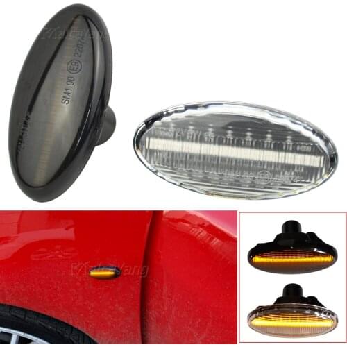 For MAZDA 3 2004-2011 For MAZDA 2 2011-2013 For MAZDA 5 2006-2010 MPV LED Dynamic Side Marker Turn Signal Light Sequential Lamp
