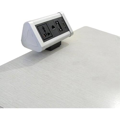 Electrack on-desk range brings power, data and rapid USB charging to the modern workstation - enhancing functionality of desk