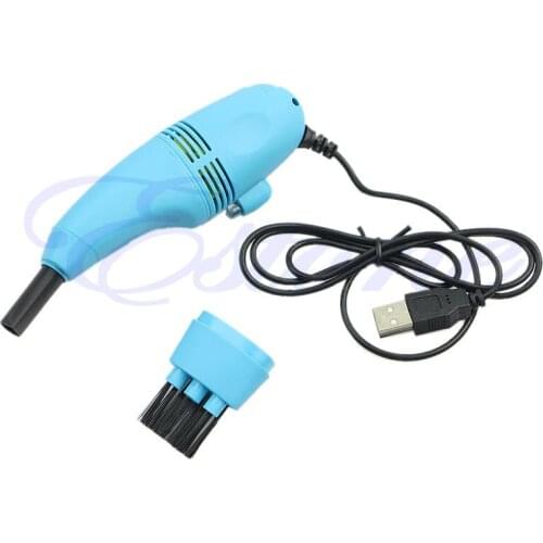 Mini Computer Vacuum USB Keyboard Cleaner PC Laptop Brush Dust Cleaning Kit 896B