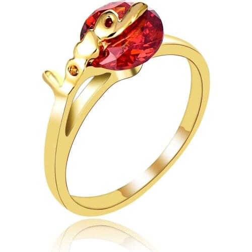 Fashion Exquisite Gold Silver Geometric Irregular Zircon Wedding Rings For Women Engagement Ring Statement Female Jewelry Gift