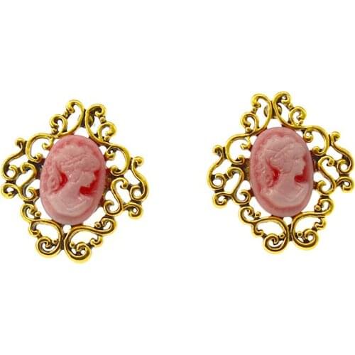 Fashion Cute Small Metal Flower Earrings for women Fresh and Sweet Statement Girl‘s’ Luxury Simple Earrings Jewelry