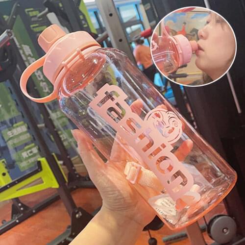 New Hot Sale Outdoor Fitness Sports Bottle Kettle Large Capacity Portable Climbing Bicycle Water Bottles BPA Free Gym Space Cups