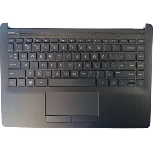 New US laptop Keyboard for HP Pavilion 14-CF 14S-C 14-DF 14S-DF 14-DK 14S-CR US keyboard with palmrest cover