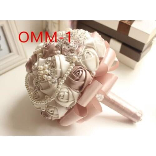 New wedding simulation rose bride holding flower home decoration ornaments OMM