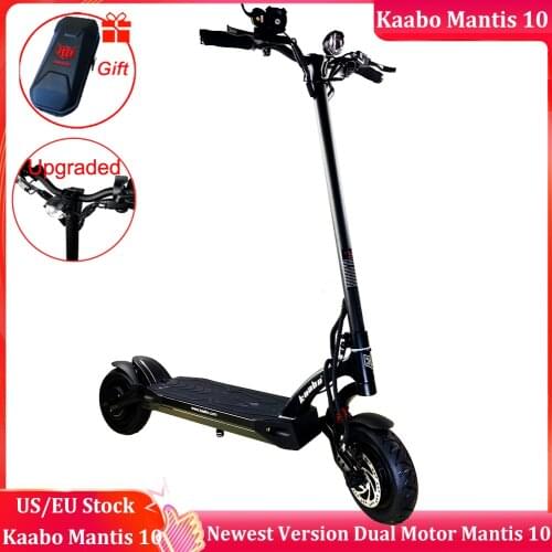 Original Kaabo Mantis Pro dual motor e-scooter 2000W LG battery 60V 24.5Ah 18.2Ah electric scooter foldable Full-hydraulic brake