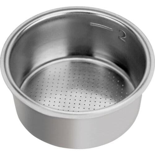 Espresso semi-automatic coffee filter stainless steel powder brewing bowl single and double bottomless filter coffee cup filter