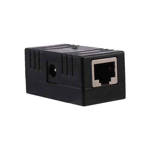 Poe Splitter Injector Passive Dc Power Over Ethernet Rj45 10/100Mbp Wall Mount Adapter For Lan Network Security Ip Camera