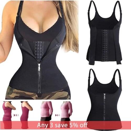 Adjustable Women Sports Fitness Corset Underwear Waist Trainer Back Belt Support Brace Cinchers Body Shaper Losing Weight