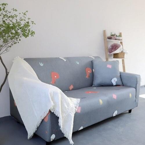 Stretch Spandex Sofa Covers for Living Room Modern Elastic Sofa Slipcovers 1/2/3/4 Seater Sectional Couch Covers housse de canap