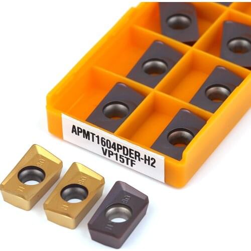 APMT1604 APMT1135 PDER M2 H2 VP15TF UE6020 US735 carbide insert milling cutter APMT end milling cutter CNC lathe turning tool