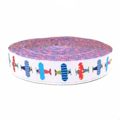 ZERZEEMOOY wholesale 5/8'' (16mmx10yards) 100% Polyester Woven Jacquard Ribbon colour plane lace