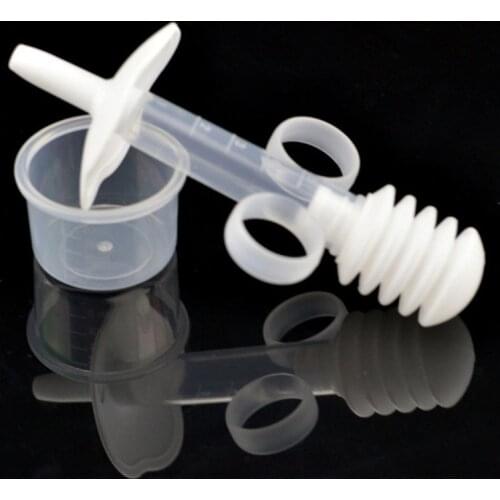 Baby Liquid Feeding Baby Medication Device Kids medicine feeder Anti-choking Silicone Syringe With Scale Cup Medicine Dispenser