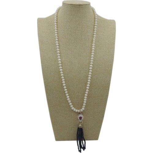100% NATURE FRESHWATER PEARL LONG NECKLACE