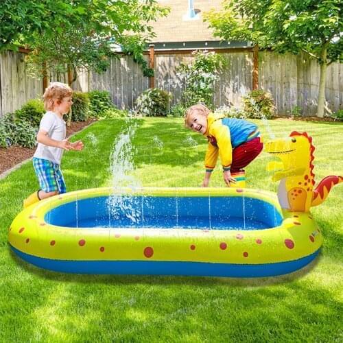 170Cm Large Swimming Pools Rectangular Inflatable Swimming Pool Alberca Bathing Tub Outdoor Summer Water Toy for Kids Children
