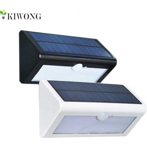 500 LM Waterproof Solar Powered Outdoor Motion Sensor Detector Wall Light Path Garage Patio Lighting Security Night Lights Lamp
