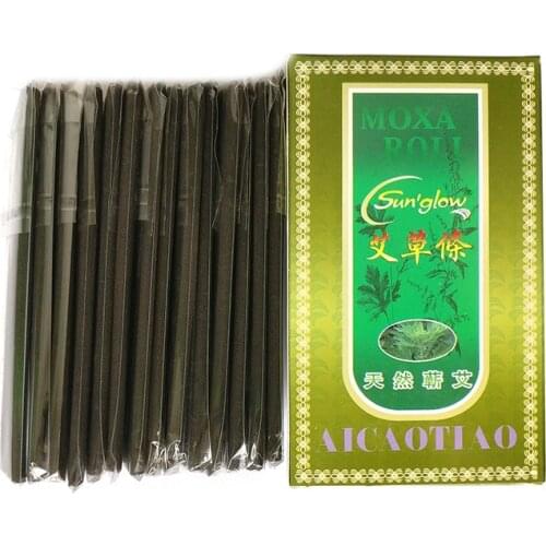 70 pcs/lot 4*120mm face massage moxibustion moxa stick acupuncture massage face use moxibustion massage stick