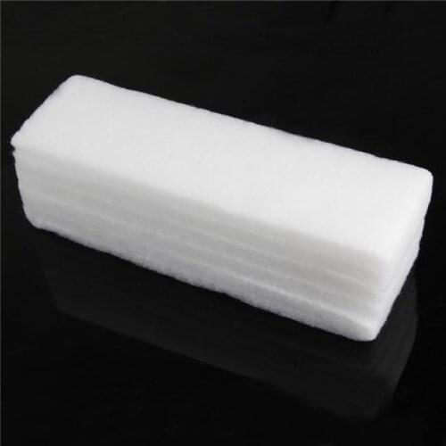 6 Pcs/Lot Aquarium Filter Cotton Sponge Biochemical Filter Media Aquatic Cleaning Water White Fish Tank accessory 38x12x2cm
