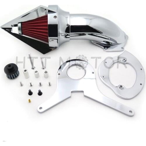 Aftermarket free shipping motorcycle parts Spike Air Cleaner Kits filter for Honda Aero 750 VT750 all year 1986-2012 Chromed