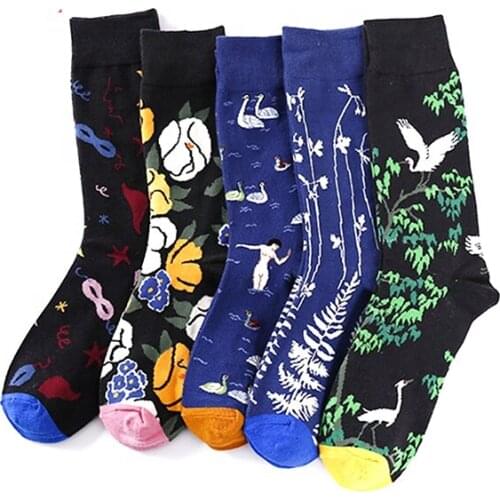 CNLEYOYO Men's Colored Socks
