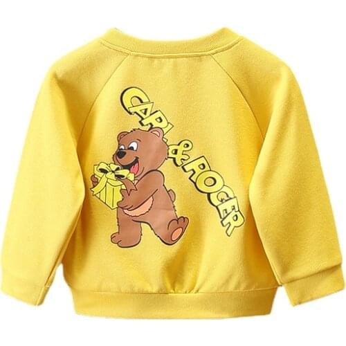 Kids Clothing Baby Boys Girls Autumn Winter Fashion Cartoon Jackets Toddler Kids Outfits Regular Worsted Outerwear and Coats