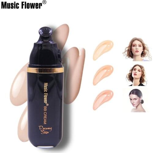 Hot Selling Music Flower Dynamic Moisturizing Brightening Bb Cream Waterproof Non-Sick Makeup Goods Cosmetic Gift for Women