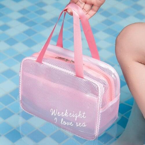Multifunctional Cosmetic Bag Portable Toiletry Bag Waterproof Cosmetic Bag Swimming Bag Cosmetic Storage Bag Female Hot E11193