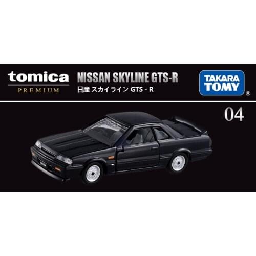 Takara Tomy Tomica Premium #04 NISSAN Skyline GTS-R Old School Diecast Sports Car Model Car Toy Gift for Boys and Girls Children