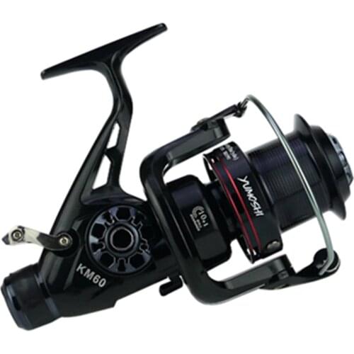 2017 New Spinning Fishing Reel 10+1BB 5.2:1 Saltewater Carp Long Casting Double Brakes Reel 19KG Max Drag Sea Boat Fishing Reel