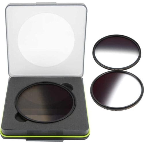 GND16 77mm 82mm Neutral Density Optical Glass Protective Gradient Camera Lens Filter Photography Accessory