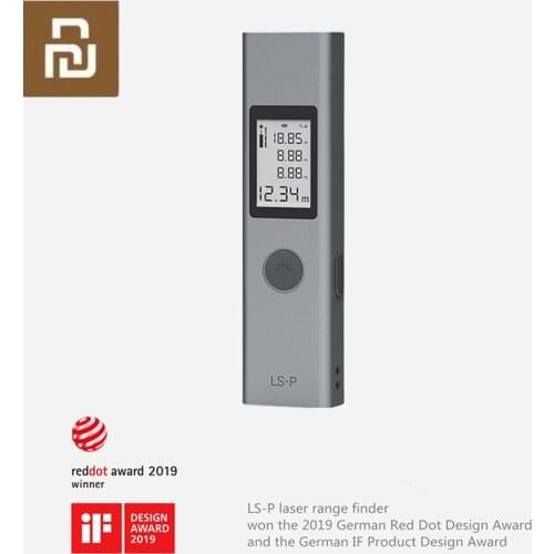 Xiaomi Mijia Tuka Laser Range Finder 40m LS-P Portable USB Charger High Precision Measurement Laser Range Finder NEW