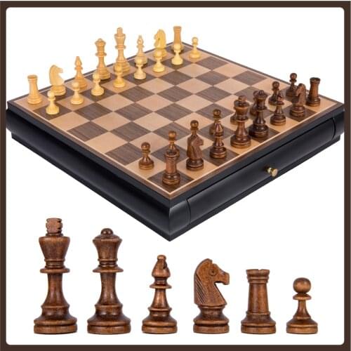 Quality Professional Chess Decoration King And Queen Tournament Chess Set Chess Pawns Ornament Juegos De Mesa Entertainment Game
