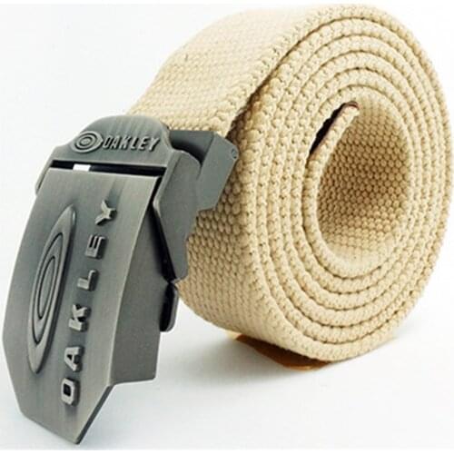 Mens automatic buckle canvas belt, outdoor leisure knitting belt, extended Korean version of the student belt belt ma HX055558